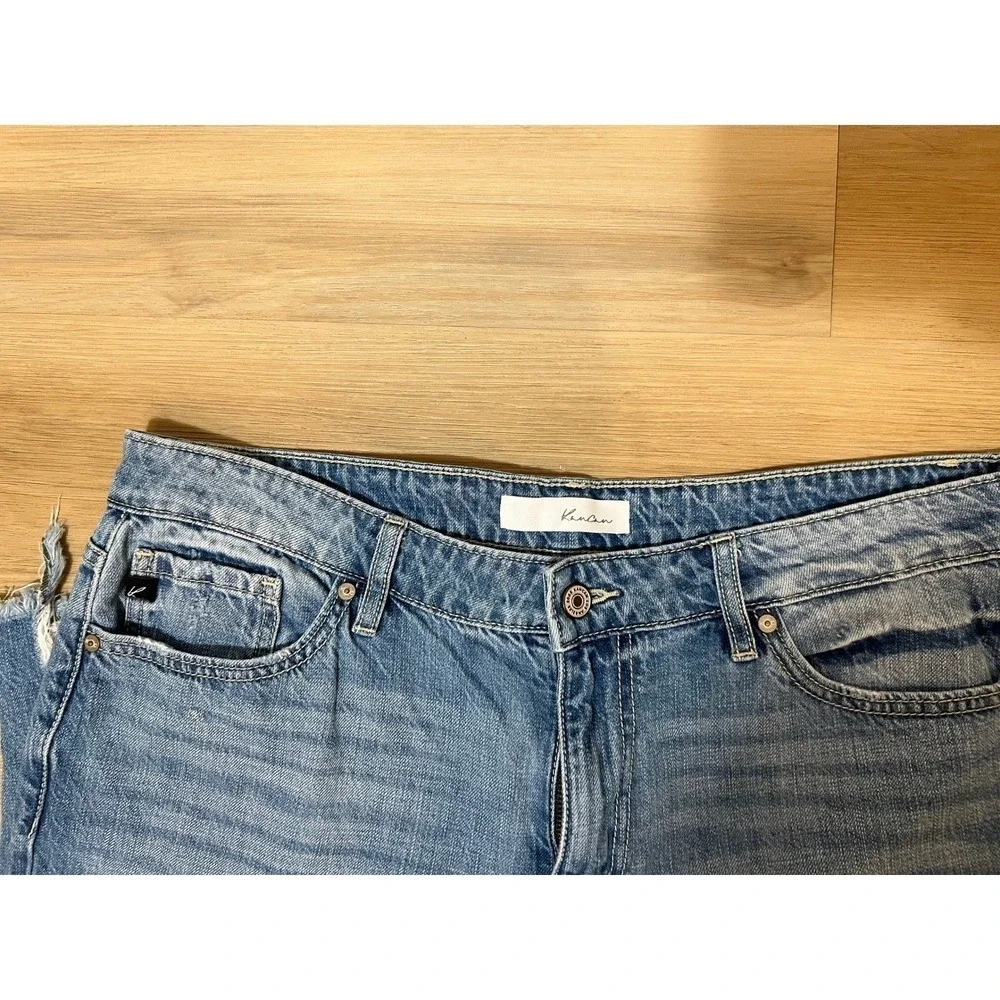 Women's Distressed‎ Frayed Hem Ankle Skinny Jeans 13/30 (inseam 27.5 waist 17.5)